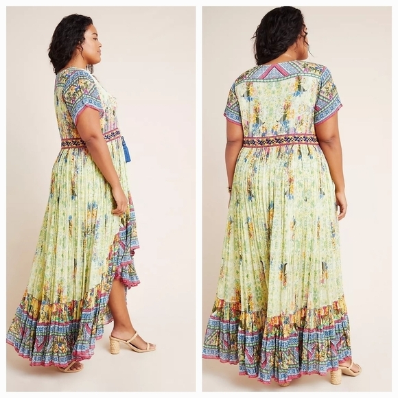 Bhanuni by Jyoti Arianna High-Low Maxi Dress size 0 NWT - Picture 4 of 14